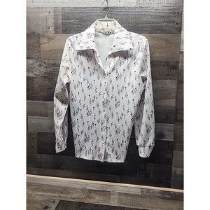 Vintage DEVON Women's Blouse Polyester large